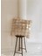 Krem Renk Tavşan Kürklü Peluş Kırlent – 40X40 cm Yumuşak Dokulu Dekoratif Yastık 6