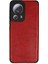 Xiaomi Mi 13 Lite Kılıf Loop Deri Silikon - Kırmızı Svlrs 1