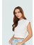 Kolsuz Crop Bluz Renk Regular Kalıp Polyester Örme Kumaş Profesyonel Görünüm Rahat Kullanım 2