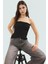 Straplez Büzgü Detaylı Örme Bluz Fitted Yazlık Esnek Modern Stil Özel Tasarım Mükemmel Uyum 2
