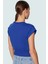 Kolsuz Crop Bluz Renk Regular Kalıp Polyester Örme Kumaş Profesyonel Görünüm Rahat Kullanım 3