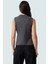 Nefes Alan Pamuklu Bluz Fitted Kolsuz Bisiklet Yaka Peplum Premium Kalite Rahat Kullanım 3