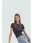 Rahat Günlük Stil Fitted Bluz Vücut Oturan Pamuklu Viskoz Ribana Modern Premium Kalite 2