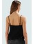 Yazlık Kolsuz Kare Yaka Fitted Pilise Bluz Polyester Örme Kumaş Modern Stil Rahat ve Şık 3