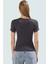 Rahat Günlük Stil Fitted Bluz Vücut Oturan Pamuklu Viskoz Ribana Modern Premium Kalite 3