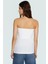 Yandan Fermuarlı Krep Örme Straplez Bluz Premium Kalite Modern Stil 3