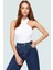 Crop Bluz Örme Boyundan Bağlamalı Rahat Günlük Stil Mükemmel Uyum Premium Kalite 1