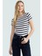 Rahat Günlük Stil Fitted Bluz Vücut Oturan Pamuklu Viskoz Ribana Modern Premium Kalite 1