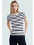 Rahat Günlük Stil Fitted Bluz Vücut Oturan Pamuklu Viskoz Ribana Modern Premium Kalite 2