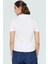 Fitted Vücut Oturan Fermuarlı Polo Yaka Kısa Kollu Bluz %70 Polyester Rahat ve Şık 3
