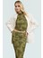 Fitted Halter Yaka Tül Bluz Crop Polyester Yazlık Dayanıklı Malzeme Özel Tasarım 3
