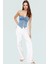 Yazlık Crop Bluz Buzzy Dokuma Polyester Straplez Kemersiz Günlük Stil Rahat Kullanım 3