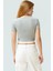 Çıtçıtlı Kısa Bluz Polyester Kaşkorse Örme Günlük Stil Rahat Kullanım Şık Görünüm 4