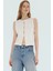 Pamuklu Crop Bluz Fitted Kalıp Renk Günlük Casual Stil Bisiklet Yaka Rahat ve Şık Uzun Ömürlü 1