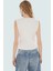 Pamuklu Crop Bluz Fitted Kalıp Renk Günlük Casual Stil Bisiklet Yaka Rahat ve Şık Uzun Ömürlü 3