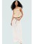 Fitted Crop Bluz Ince Askılı Dacron Dokuma Yazlık Konforlu Kesim Zarifane Tasarım 1