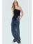 Eskitme Efektli Pamuklu Fitted Tek Omuzlu Bluz Yaz Koleksiyonu Modern Stil Şık Görünüm 1