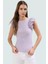 Nefes Alan Polyester Elastan Bluz Bisiklet Yaka Fırfırlı Detaylar Profesyonel Görünüm Premium Kalite 1