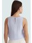 Regular Kalıp Polyester Crop Bluz Bisiklet Yaka Aerobin Dokuma Yazlık Yüksek Kalite 1