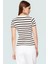 Rahat Günlük Stil Fitted Bluz Vücut Oturan Pamuklu Viskoz Ribana Modern Premium Kalite 3