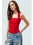 Kadın Yazlık Kolsuz Bluz Pamuklu Rahat Kare Yaka Premium Kalite Modern Stil 2