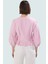 Yazlık Kısa Kol Çizgili Terrycotton Bluz V Yaka Casual Modern Stil Yüksek Kalite Uzun Ömürlü 3