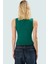 Vücuda Oturan Dantel Detaylı Crop Bluz Yazlık Pamuklu Modern Stil Profesyonel Görünüm 3