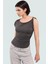 Modal Kumaştan Şık ve Rahat Uzun Bluz Asimetrik Yaka Tasarım Seçkin Malzeme Modern Stil 2