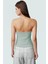 Yazlık Crop Bluz Halter Yaka Scuba Krep Kumaş Fitted Kalıp Trend Tasarım Özenle Seçilmiş 3