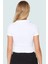 Fitted Crop Bluz Polo Yaka Kısa Kollu Pamuklu Yazlık Kaliteli Işçilik Şık Görünüm 3