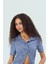 Rahat ve Şık Gofre Örme Bluz Günlük Kombinleriniz Için Modern Stil Trend Tasarım 1