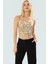 Çok Polyester Crop Bluz Degaje Yaka Ince Askılı Yazlık Tasarım Modern Stil 2