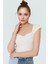 Kadın Kaşkorse Örme Bluz Kolsuz Fitted Kalıp Konforlu Kesim Dayanıklı Malzeme Premium Kalite 3