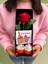 Dogum Gunu Hediye Ese Hediye Sevgiliye Hediye Kiz Arkadasa Kırmızı Gül ve Kinder Joy Yumurtalar 3
