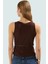 Yazlık Kolsuz Fitted Bluz Scuba Krep Kumaştan Rahat Modern Stil Profesyonel Görünüm 3