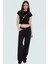 Yazlık Kadın Crop Bluz Fiyonk Detaylı Pamuklu Dayanıklı Malzeme 1
