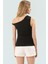 Vücuda Oturan Örme Bluz Basic Kısa Kollu Konforlu Kesim Modern Stil Dayanıklı Malzeme 3