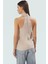 Yazlık Modal Bluz Renk Halter Yaka Dokuma Trend Tasarım Şık Görünüm 3