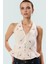 Pamuklu Terrycotton Crop Bluz Fitted Kalıp Biber Nakış Detaylı Kaliteli Işçilik 2