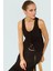 Keten Fitted Bluz Degaje Yaka Crop Boy Yazlık Profesyonel Görünüm Premium Kalite 1