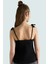 Örme Kumaş Peplum Bluz Askılı Bağcıklı Yazlık Yüksek Kalite Mükemmel Uyum 1