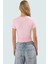 Viskoz Ribana Crop Bluz Büzgü Detaylı Fitted Kalıp Yazlık Uzun Ömürlü Premium Kalite 3