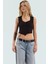 Kolsuz Dantel Detaylı Pamuklu Crop Bluz Fitted Kalıp Yazlık Özel Tasarım Rahat Kullanım 1