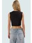 Kolsuz Dantel Detaylı Pamuklu Crop Bluz Fitted Kalıp Yazlık Özel Tasarım Rahat Kullanım 3