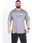 Fitsize - My Limits Erkek Dar Kesim Sporcu Tişört - Fitness & Antrenman Giyim - %100 Pamuklu Kumaş 1