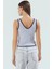 Triko Bluz V Yaka Kolsuz Crop Basic Siluet Rahat Kullanım Şık Görünüm Premium Kalite 3