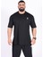Fitsize - My Limits Erkek Dar Kesim Sporcu Tişört - Fitness & Antrenman Giyim - %100 Pamuklu Kumaş 1