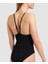 Women's Arena Mesh Panels Swımsuıt Closed Back Mayo 4