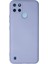 Realme C25Y Kılıf Nano Içi Kadife Silikon - Lila Svlrs 1