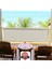 3m x 60CM Beyaz Polyester Balkon Demiri Brandası, Su Geçirmez, 650G, 1. Sınıf 2